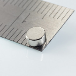 Magnete al neodimio cilindro diam.4x2&nbsp_N 80 °C, VMM2