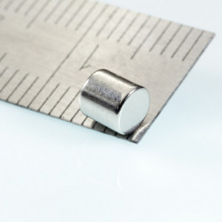 Magnete al neodimio cilindro diam.4x4&nbsp_N 80 °C, VMM4-N35