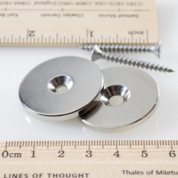 Kit di fissaggio magnetico diam. 34 mm