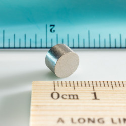 Magnete al samario cilindro diam.8x5