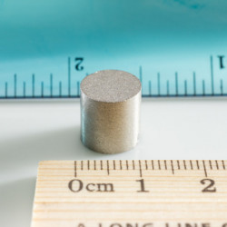 Magnete al samario cilindro diam.10x10