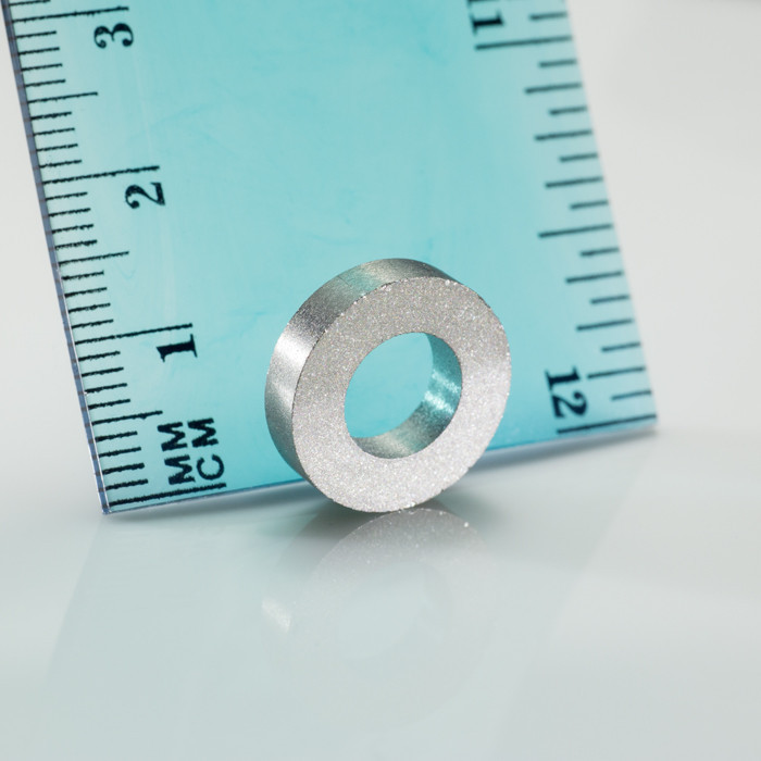 Magnete al samario corona circolare diam.15x diam.8x3.5