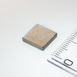 Magnete al neodimio parallelepipedo 10x10x2 P 80 °C, VMM5-N38
