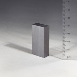 Magnete in ferrite parallelepipedo 40x20x10