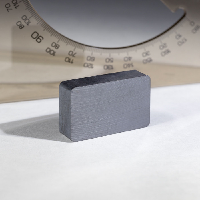Magnete in ferrite parallelepipedo 40x25x10