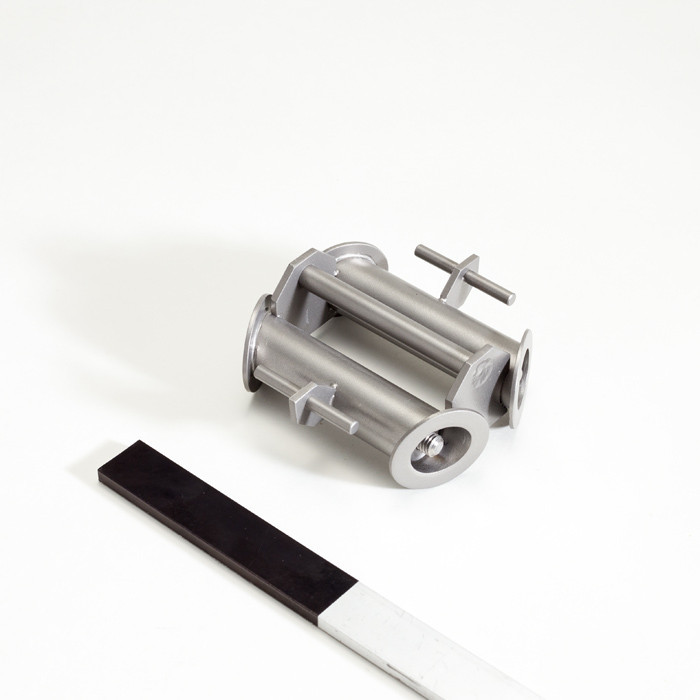 Magnete per tramogge di presse ad iniezione (resistenza termica fino a 80 °C) diam. 100 mm