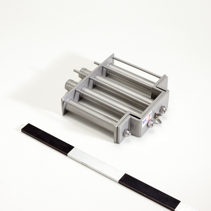 Magnete per tramogge di presse ad iniezione (resistenza termica fino a 80 °C) diam. 200 mm