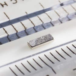 Magnete al neodimio parallelepipedo 4.2x1.5x0.6 N 150 °C, VMM8SH-N45SH
