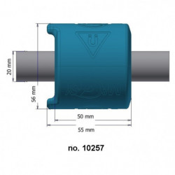Addolcitore d'acqua magnetico diametro 20 mm