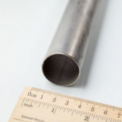 Tubo in acciaio inossidabile diam. 32 x 1 mm senza saldature, lunghezza 1 m - 1.4301
