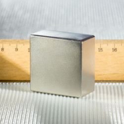 Magnete al neodimio parallelepipedo 40x40x20 N 80 °C, VMM7-N42