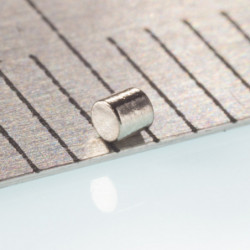 Magnete al neodimio cilindro diam.1x1&nbsp_N 80 °C, VMM7-N42