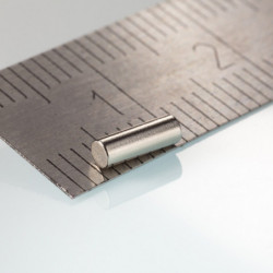 Magnete al neodimio cilindro diam.2x6&nbsp_N 80 °C, VMM4-N35