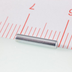 Magnete al neodimio cilindro diam.2x10 Z 80 °C, VMM4-N35
