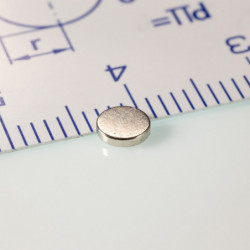 Magnete al neodimio cilindro diam.4x0.8 N 80 °C, VMM4-N30