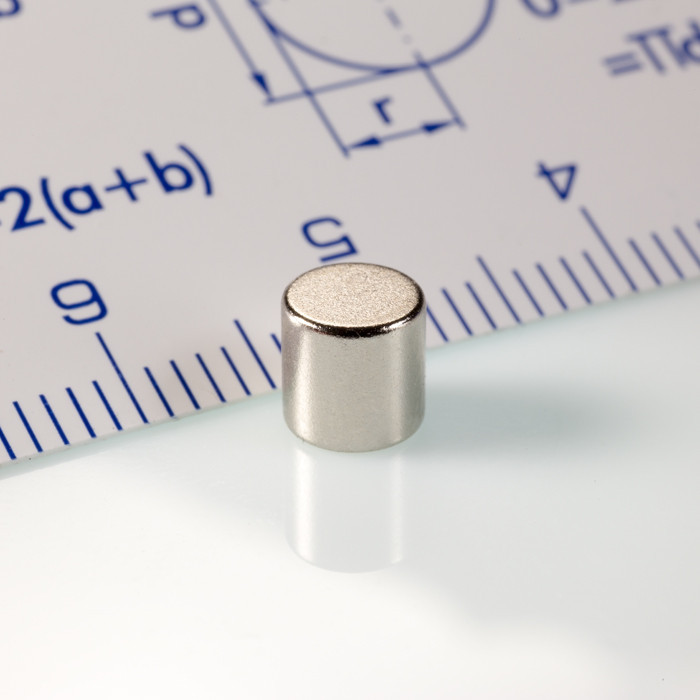 Magnete al neodimio cilindro diam.5x5&nbsp_N 200°C, VMM 3 EH