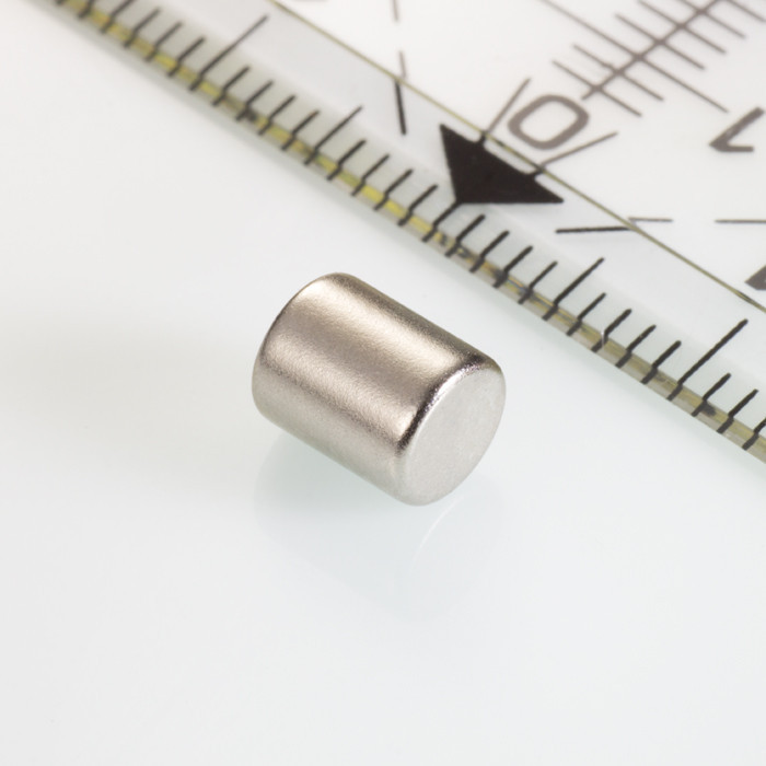 Magnete al neodimio cilindro diam.5x6 N 80 °C, VMM4-N35