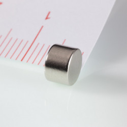 Magnete al neodimio cilindro diam.6x4&nbsp_N 80 °C, VMM4-N35