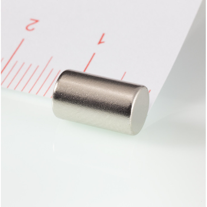 Magnete al neodimio cilindro diam.6x10 N 120 °C, VMM1H-N27H