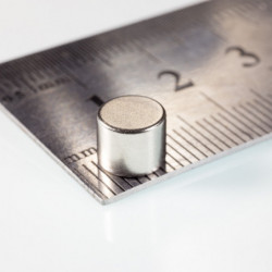 Magnete al neodimio cilindro diam.7x6&nbsp_N 80 °C, VMM7-N42