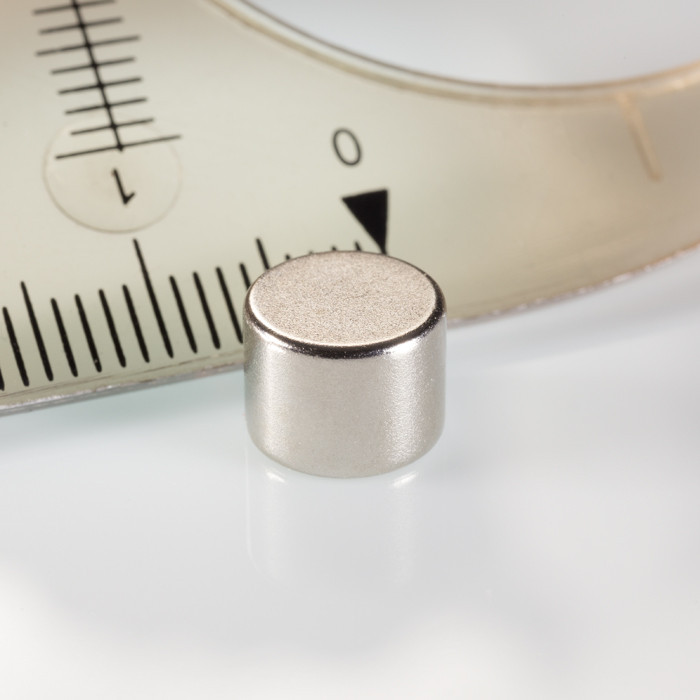 Magnete al neodimio cilindro diam.8x6&nbsp_N 80 °C, VMM4-N35