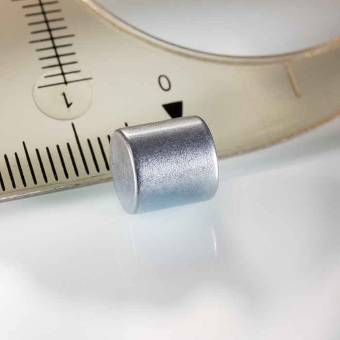 Magnete al neodimio cilindro diam.8x8 Z 150 °C, VMM3SH-N33SH
