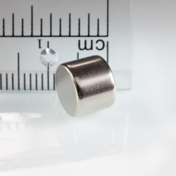 Magnete al neodimio cilindro diam.9x7&nbsp_N 80 °C, VMM7-N42