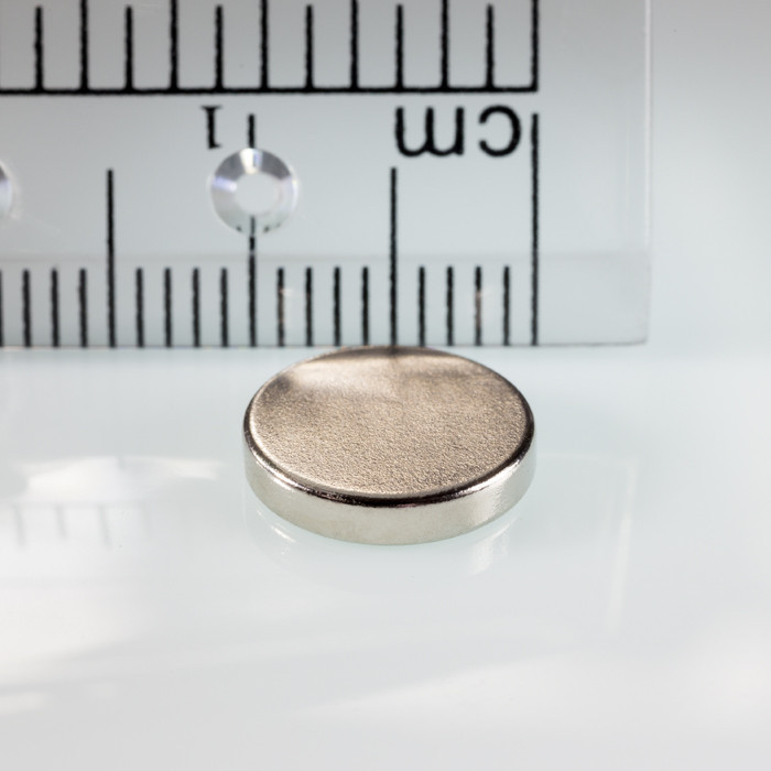 Magnete al neodimio cilindro diam.10x2 N 80 °C, VMM7-N42