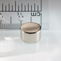 Magnete al neodimio cilindro diam.10x6 N 80 °C, VMM7-N42