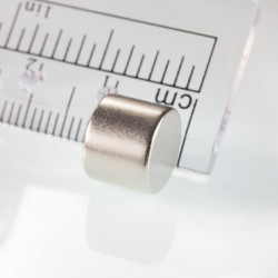Magnete al neodimio cilindro diam.10x8 N 80 °C, VMM7-N42