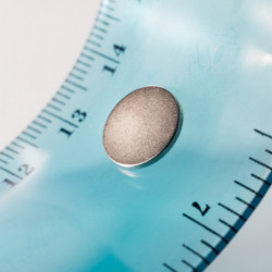 Magnete al neodimio cilindro diam.11x1 N 80 °C, VMM7-N42