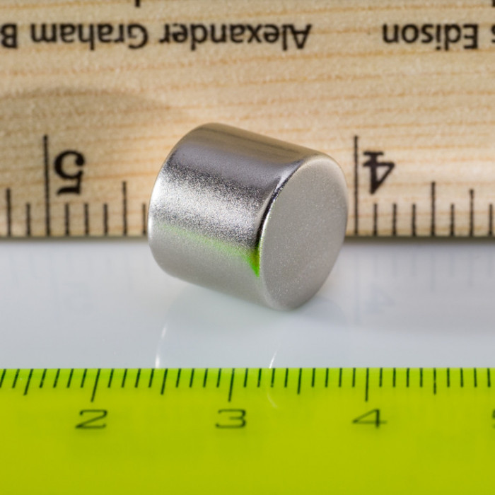 Magnete al neodimio cilindro diam.13x11 N 80 °C, VMM7-N42