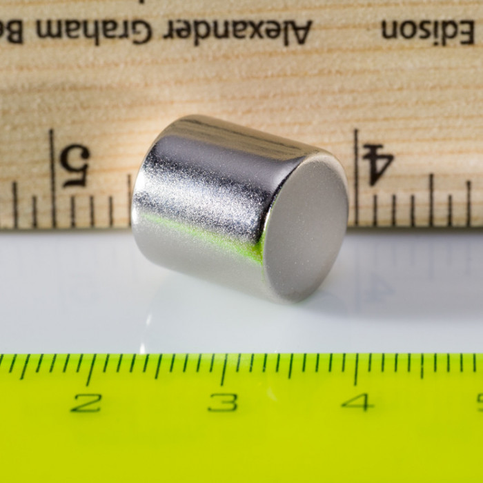 Magnete al neodimio cilindro diam.13x13 N 80 °C, VMM7-N42
