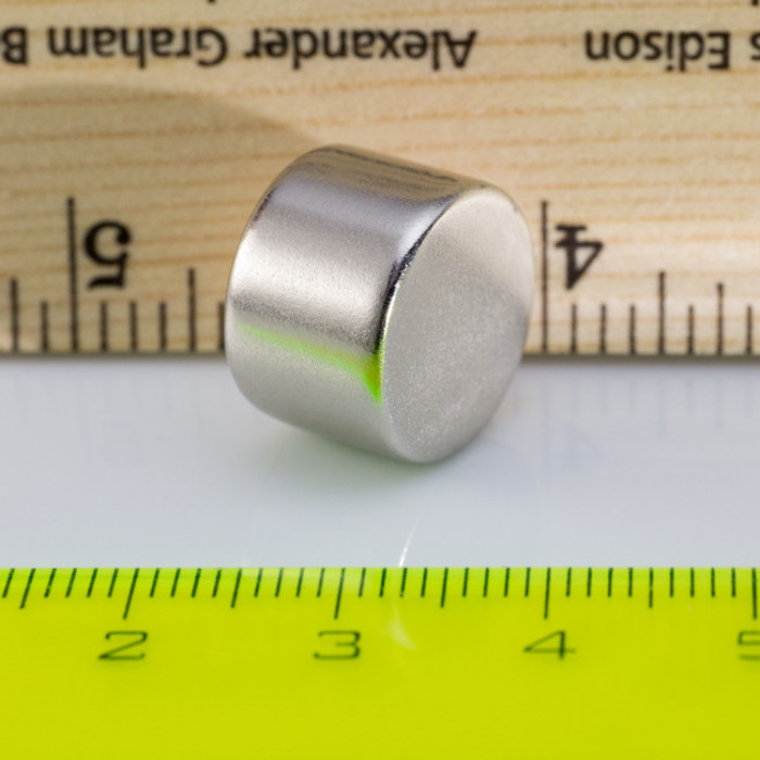 Magnete al neodimio cilindro diam.15x10 N 80 °C, VMM7-N42