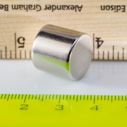 Magnete al neodimio cilindro diam.15x14 N 80 °C, VMM7-N42