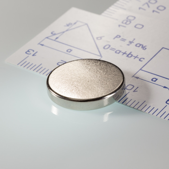 Magnete al neodimio cilindro diam.18x3 N 80 °C, VMM4-N35