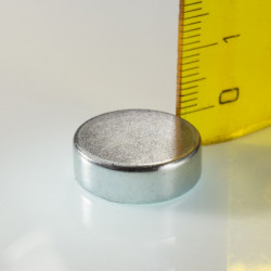 Magnete al neodimio cilindro diam.18x6 Z 200°C, VMM3EH-N30EH