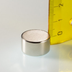 Magnete al neodimio cilindro diam.18x10 N 80 °C, VMM5-N38