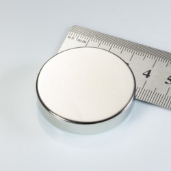 Magnete al neodimio cilindro diam.40x8 N 80 °C, VMM7-N42